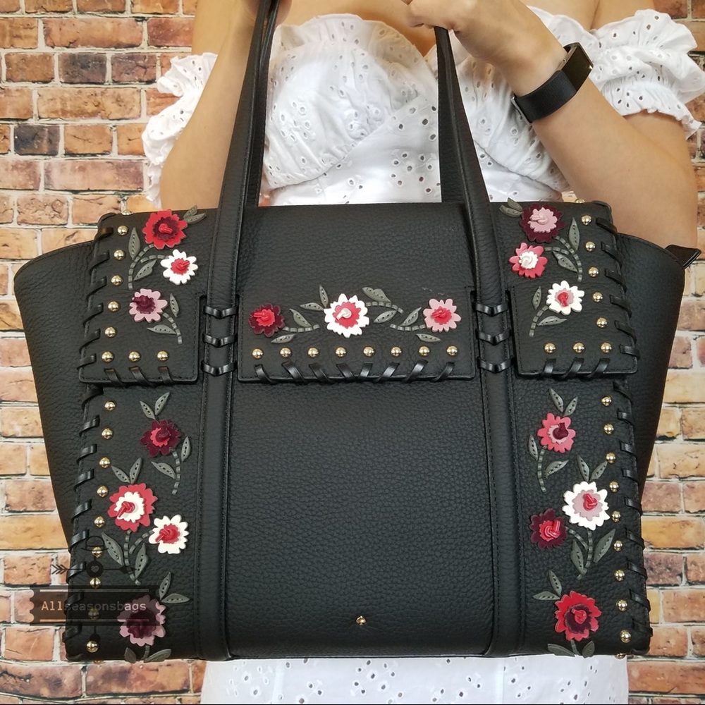 Kate spade Madison Daniels Em abigail Black RARE - Picture 1 of 8